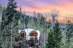 The Iconic Vail Ski Dome, Free parking for skiers!
